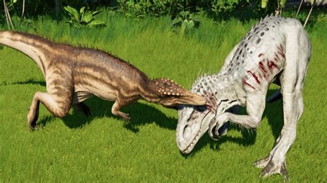 Tyrannosaurus Rex Vs Carcharodontosaurus