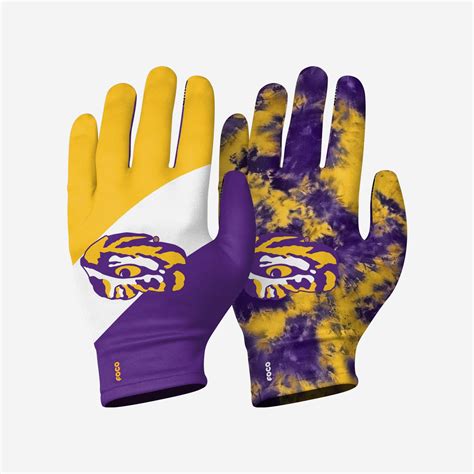 LSU Tigers 2 Pack Reusable Stretch Gloves FOCO