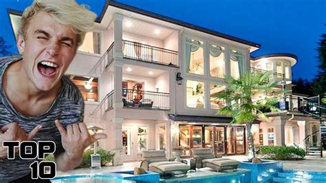 Top 10 Most EXPENSIVE YouTuber Homes - YouTube