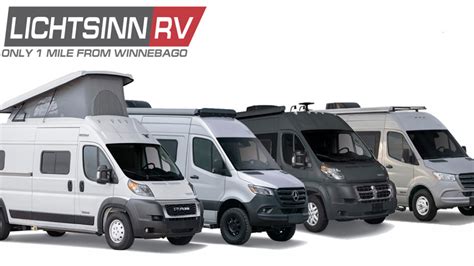 Winnebago Class B Camper Van Lineup - Lichtsinn RV Blog