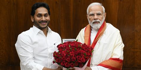 Chief Minister YS Jagan meets PM Narendra Modi, seeking special status ...