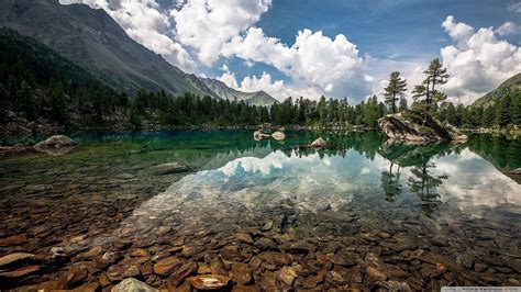 Mountain Lake Desktop Wallpapers - Top Free Mountain Lake Desktop ...