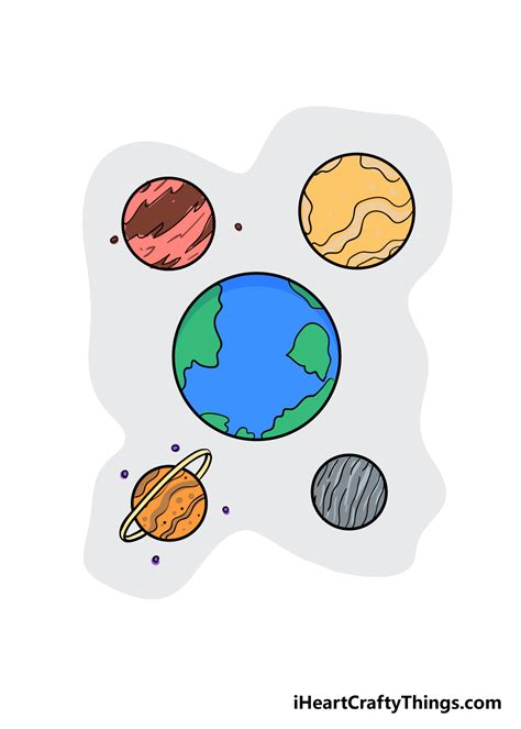 Easy To Draw The Planets