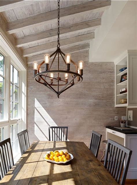 Astonishing Rustic Dining Room Desgin Ideas 28 | Farmhouse dining room lighting, Dining room ...