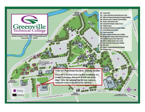 Greenville Tech Barton Campus Map - What Is A Map Scale