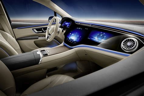 Photo 5 - Mercedes EQS SUV Hyperscreen - Mercedes EQS SUV (2022). Prix et équipements du grand ...