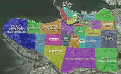 Image result for vancouver neighborhood map | Vancouver neighborhoods ...