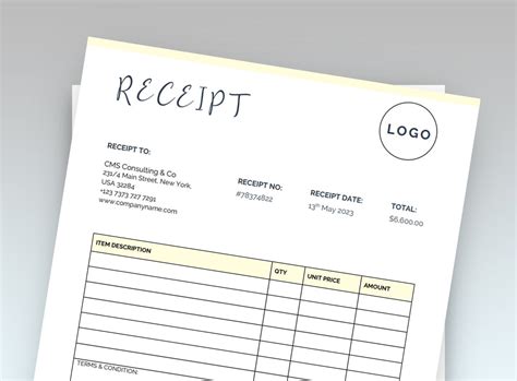 Cash Bill Format, Receipt Template Word, Editable Invoice Receipt Form ...