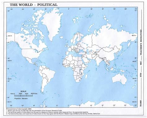 World Political Map - Infoupdate.org