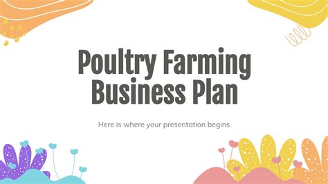 Poultry Farming Business Plan | Google Slides & PPT