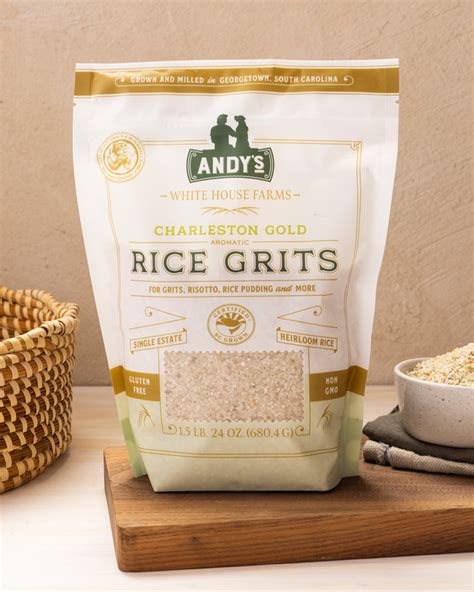 Andy's Charleston Gold Rice Grits– White House Farms