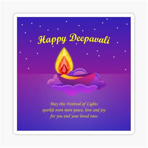 "Happy Deepavali" Sticker for Sale by belly-e-luna | Redbubble