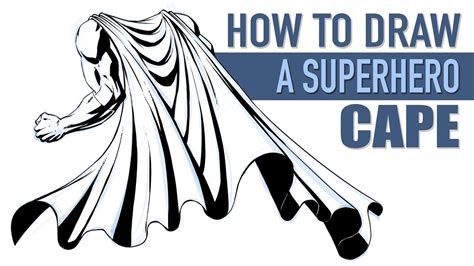 drawing a superhero cape - catartillustrationsketchesartworks