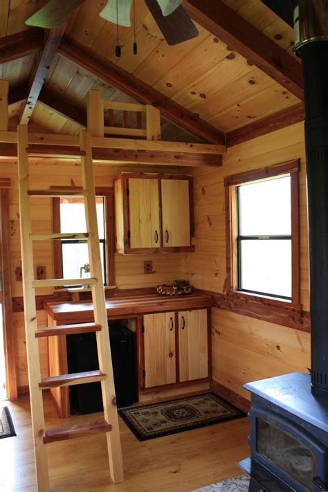 Trophy Amish Cabins, LLC - INTERIORS | Small cabin interiors, Small ...