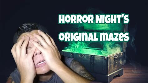 Halloween Horror Nights Original Mazes. - YouTube