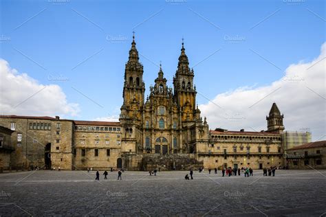 Santiago de Compostela Cathedral | High-Quality Architecture Stock ...