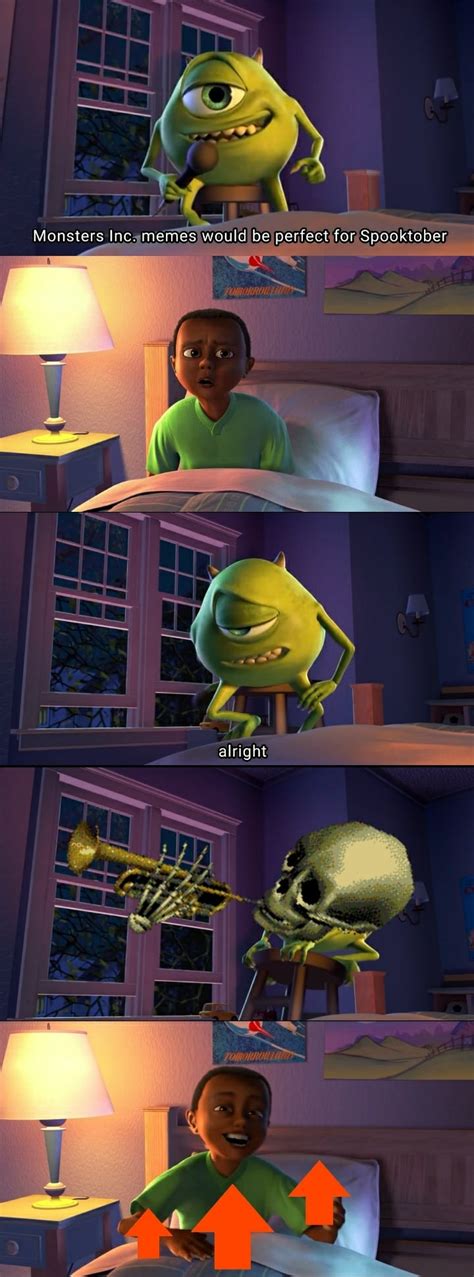 Monsters Inc. memes probably won't get popular : r/dankmemes