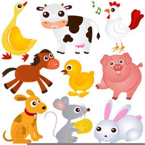 Free Cartoon Farm Animals Clipart | Free Images at Clker.com - vector ...