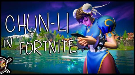 CHUN-LI Gameplay (Street Fighter x Fortnite) - YouTube