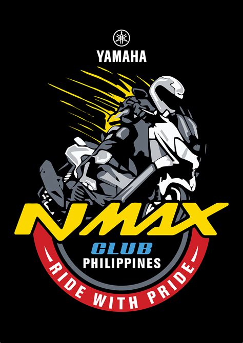 NMAX CLUB PHILIPPINES Back Shirt Design on Behance | Moto logo design ...