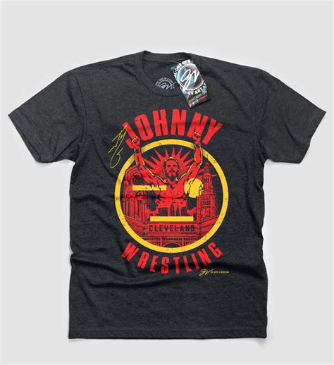 Johnny Wrestling Tshirt