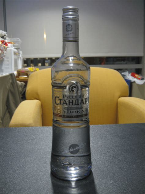 Russian Standard Platinum Vodka 750mL – Honest Booze Reviews