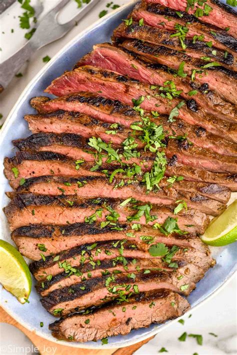 Grilled Flank Steak - Simple Joy