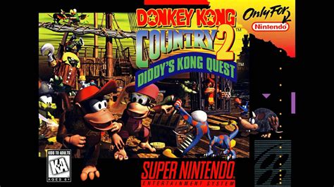 Donkey Kong Country 2 Soundtrack: Dixie Lava Stage Clear (1080p ...