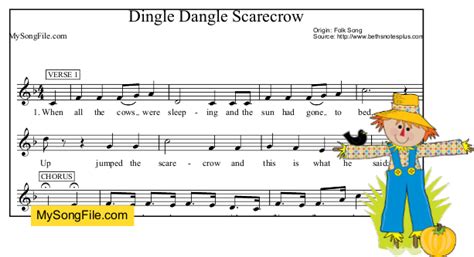 Dingle Dangle Scarecrow | My Song File