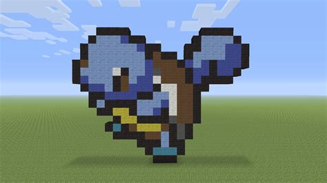 Squirtle Pixel Art Minecraft Sell custom creations to people who love ...