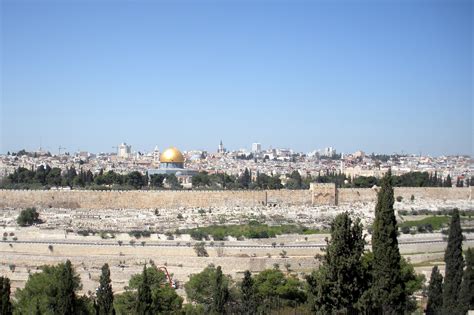 Walking the Mount of Olives in Jerusalem