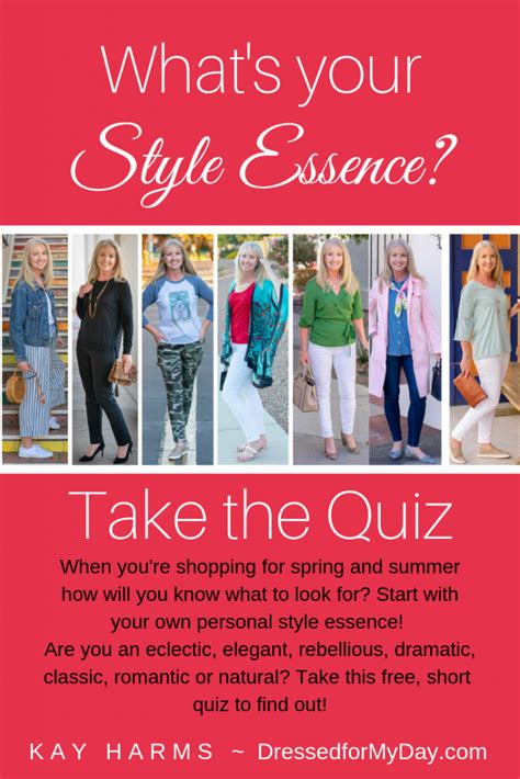 What's Your Style Essence? - Quiz - Dressed for My Day