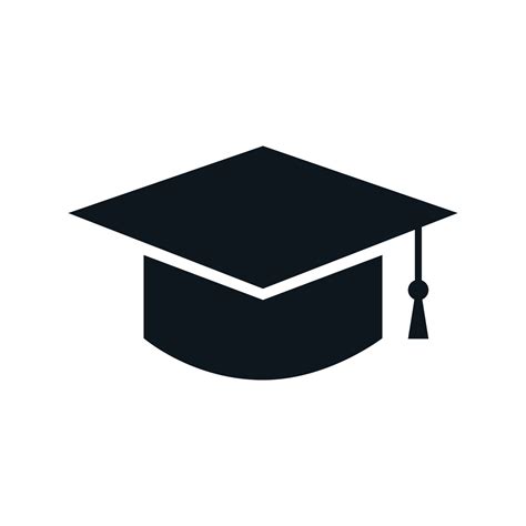 Graduation cap icon. Education symbol and sign vector illustration 12818553 Vector Art at Vecteezy