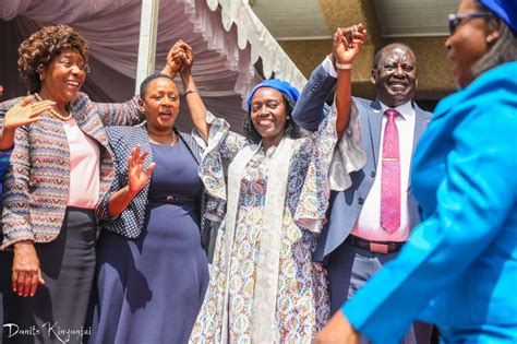 Rt. Hon Raila Odinga announces Hon.Martha Karua as his running mate – ODM