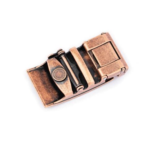 Buy Stylish Copper Ratcheting Belt Buckle Mens | LeatherBelts