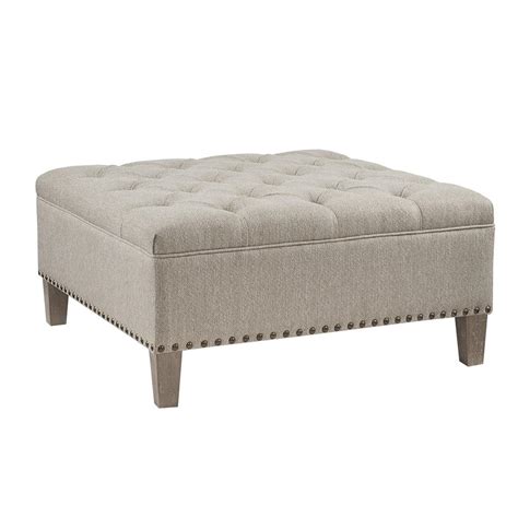 Lindsey Tufted Square Cocktail Ottoman