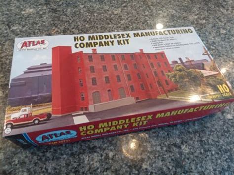 Atlas HO Scale Middlesex Manufacturing Co. KIT - Warehouse, Building | eBay