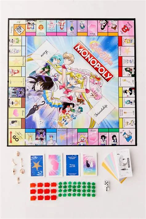 This Sailor Moon Monopoly Board Will Bring Back A Taste Of The 90s