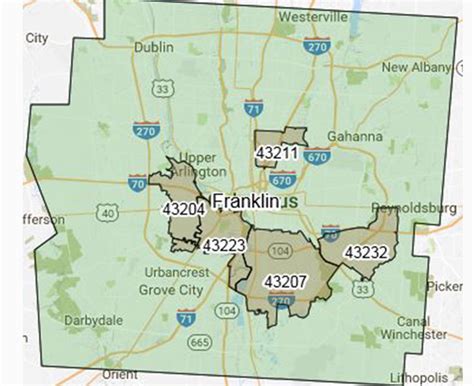 Canton Zip Code Map | Draw A Topographic Map