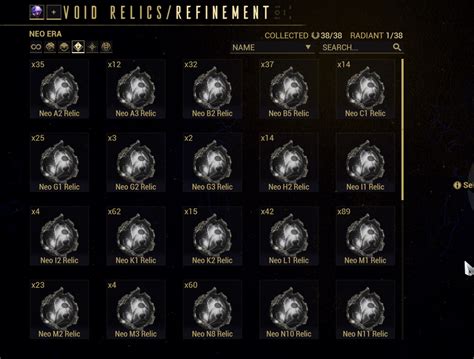 Convert Void Relics for Void Traces - General - Warframe Forums