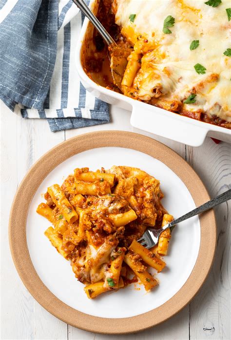 Baked Ziti with Sausage - A Spicy Perspective