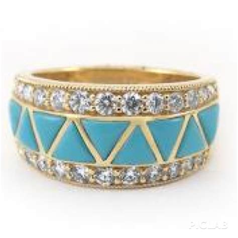 Wedding ring | Diamond wedding bands, Turquoise wedding band, Turquoise ...