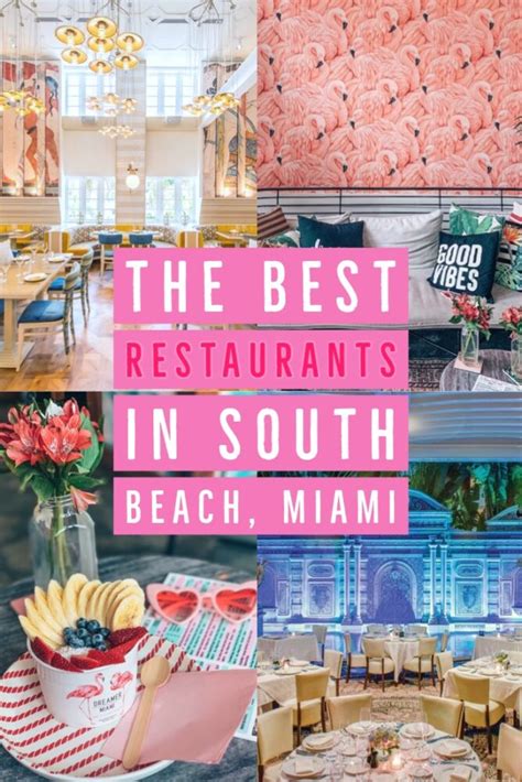 Best Restaurants in South Beach, Miami - From Cheap Eats to Fine Dining