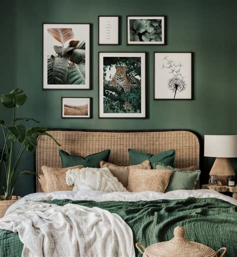 Thiết kế dark green bedroom decor Cho phòng ngủ tôn lên vẻ đẹp mộc mạc