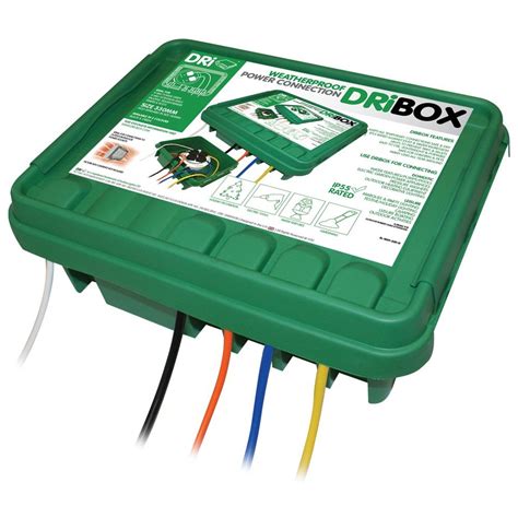 Large FL-1859-330 Weatherproof Connection Box Green Edition: Amazon.co.uk: DIY & Tools