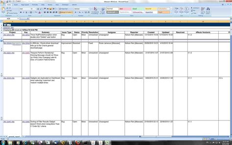 Bug Tracking Excel Template – Sample Templates – Sample Inside Bug ...