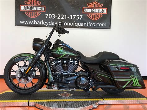 2019 Harley-Davidson® FLHRXS Road King® Special (Quantico Custom 1 of 1 "Mean Green"), Dumfries ...