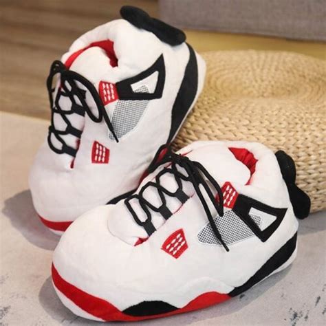 New Slippers Jordan Retro Air Plush Slippers Basketball Sneaker ...