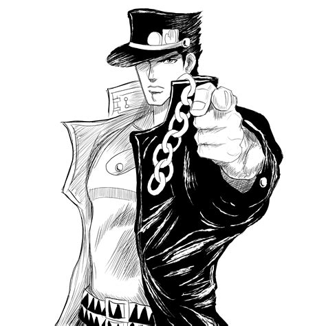 Jotaro is pointing at you, by me : r/StardustCrusaders