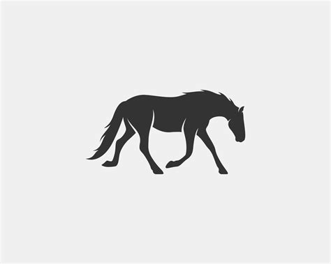 horse vector silhouette 12005736 Vector Art at Vecteezy